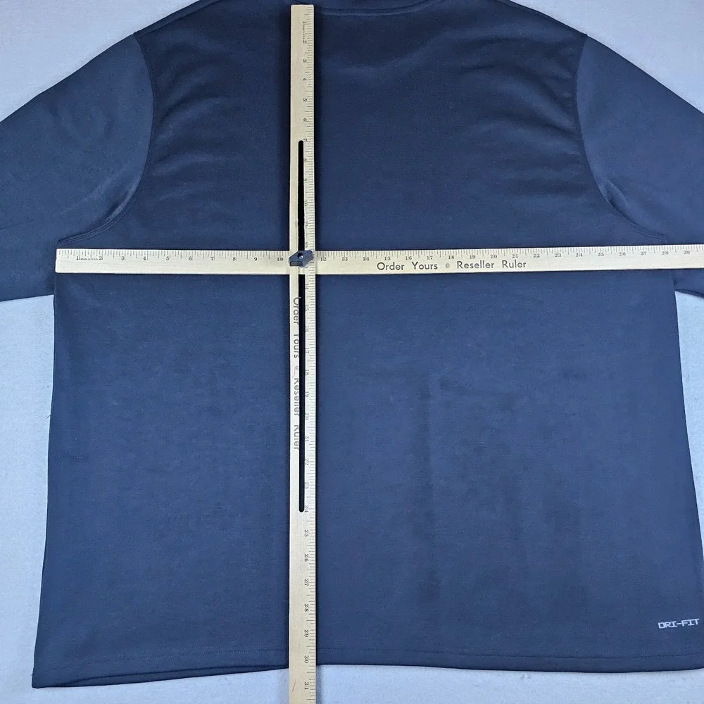 Jordan UCLA Sweatshirt Mens 3XL Black Blue Crewneck Pullover Heavyweight Fleece